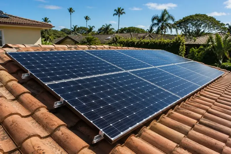Installation de panneaux solaires à Saint-Vincent-sur-Jard
